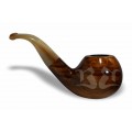 Cachimbo Bertoldi Montana Natural Filtro 9mm Peça Única